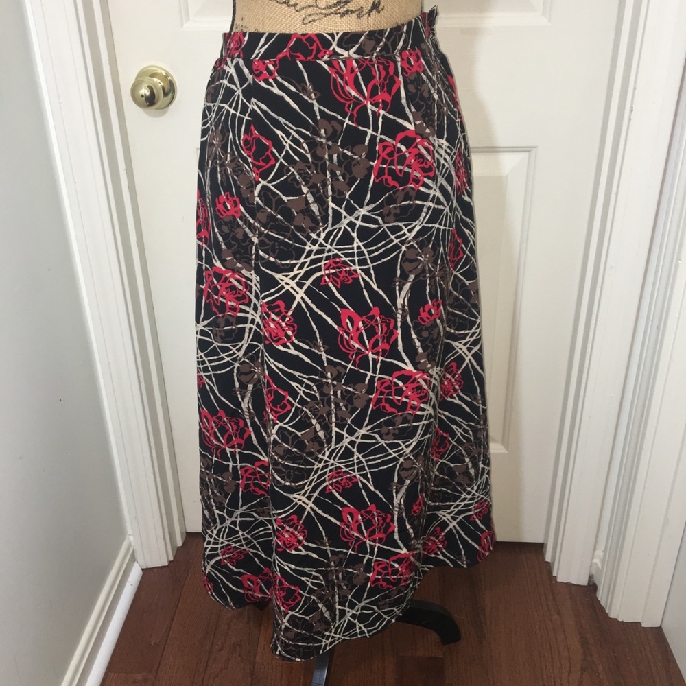 Sag Harbor Floral Skirt-6P